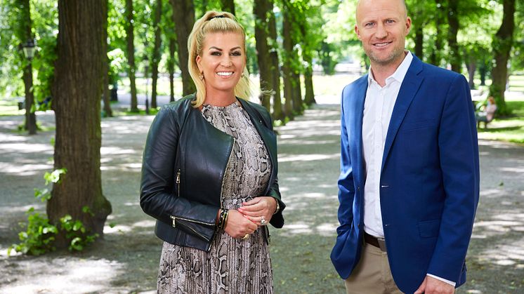 Lotta Cederbom och Marcus Wikner. 