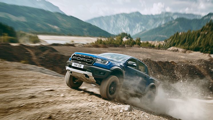 Råtasspickupen Ford Ranger Raptor til Europa