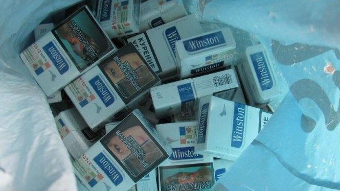 Op Brut cigarettes seized by HMRC in Merseyside 2