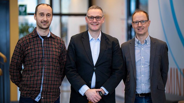 Danilo Brozovic, Börje Boers och Anders Billström har forskat kring hur företag i Skaraborg klarat av de senaste årens kriser.