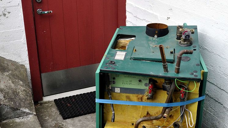 Utskifting av oljefyr