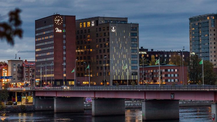 Med oslagbar utsikt över Umeälven slår nu Clarion Hotel Umeå upp dörrarna 