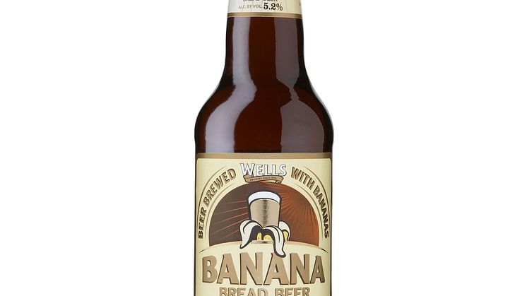 Banana Bread Beer packshot, flaska 330ml.