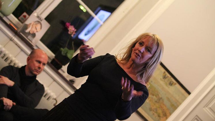 Eva Kumlin presents  at the IAA Swedish design seminar March 23 2011