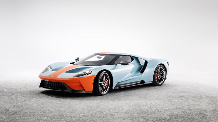 Ny Ford GT Gulf Oil lakering