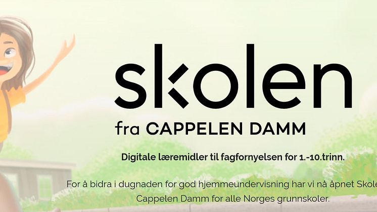 ​Cappelen Damm Undervisning åpner sine digitale læremidler