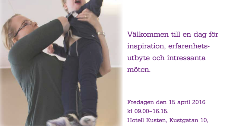 Inbjudan till Mötesdag: Om att vara anhörig till någon med funktionsnedsättning