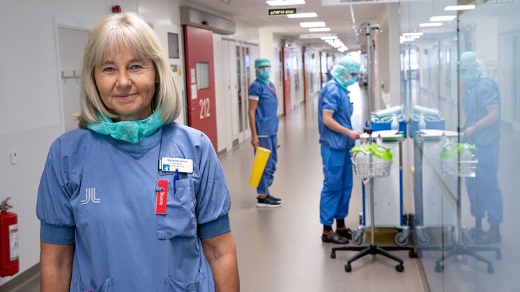Marianne Arner - Sveriges första kvinnliga professor i handkirurgi. Foto: Torkel Ekqvist, Fotogruppen Södersjukhuset
