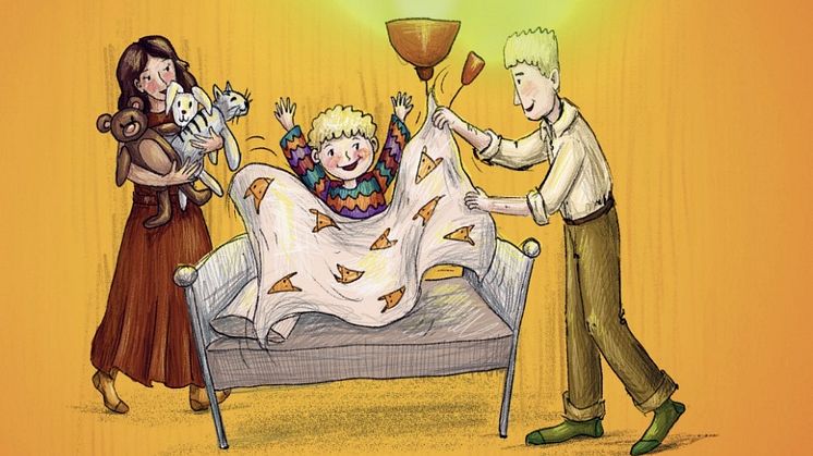 Ny barnbok "Sander sover själv" fokuserar på att skapa nya vanor