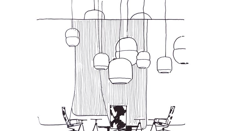This year’s Guest of Honour – Edward Barber & Jay Osgerby  create a Triptych installation at Stockholm Furniture & Light Fair 