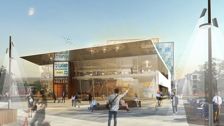Arkitektförslag klart för hur Campus Luleå och Luleå Science Park kan integreras