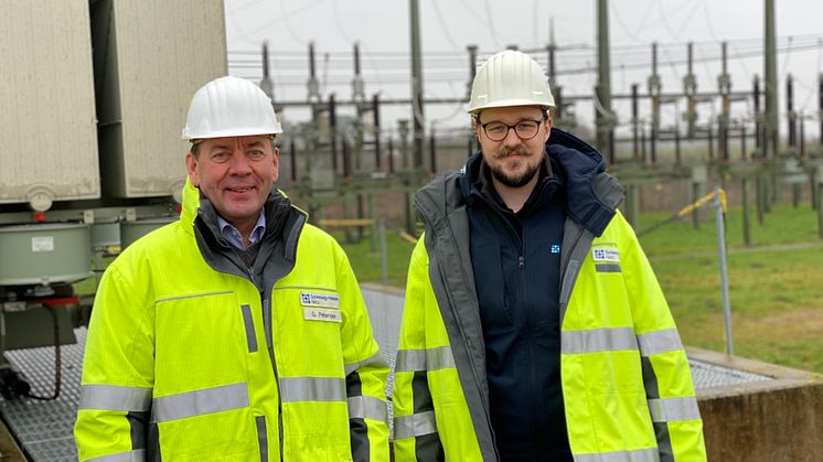 (v.li.) Gerhard Petersen und Malte Peikenkamp