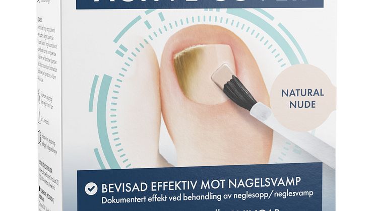 Nyhet! Nailner Active Cover – behandlar och täcker omedelbart missfärgningar vid nagelsvamp