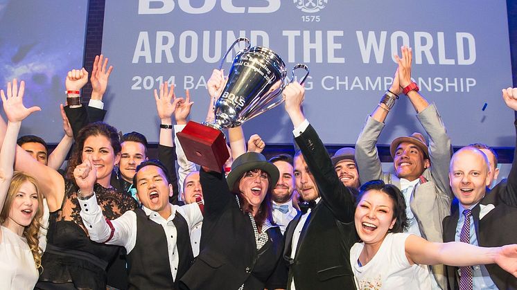 First female world champion: Kate Gerwin crowned Bols Bartending World Champion 2014