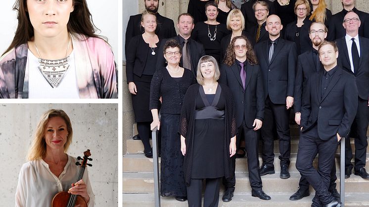 Erik Westbergs Vokalensemble med Katarina Barruk och Kim Hellgren