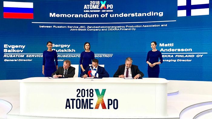 The signing of the Memorandum, May 14th, 2018 