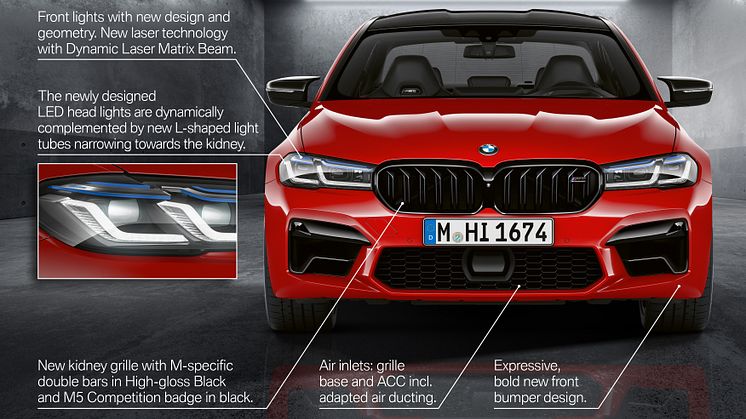Nya BMW M5 och BMW M5 Competition