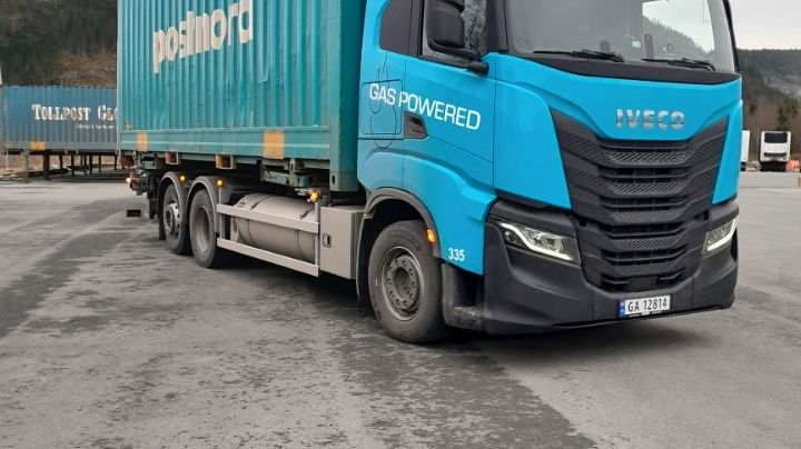 Lastebil IVECO S-WAY biogass
