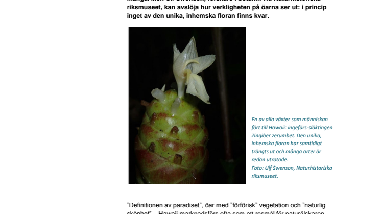 Sanningen om Hawaiis ”naturliga skönhet”