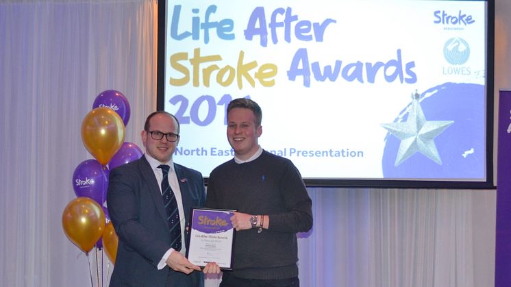 ​Teenage stroke survivor receives regional recognition