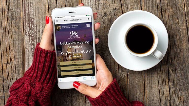Nu kan kunden boka möten online hos Stockholm Meeting Selection