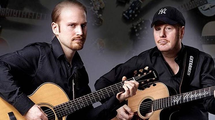 Far och son, Ulf och Eric Wakenius. 