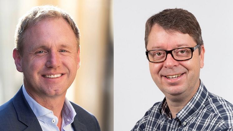 Thomas Öström och Pär Lärkeryd är nya teknologie hedersdoktorer på Luleå tekniska universitet.