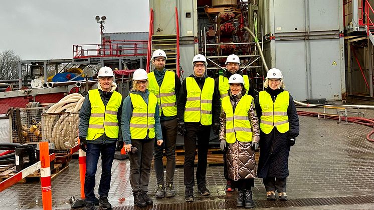 CarbonCuts på site-besøg ved Dansk Salt A/S brøndboring ved Hobro