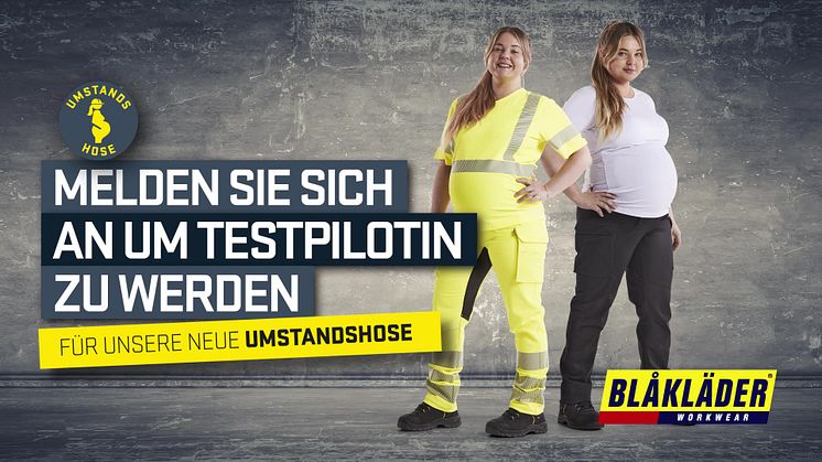 Blåkläder Arbeits-Umstandshose - Testpilotonnen gesucht
