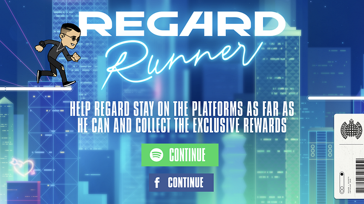 Ministry of Sound and International DJ Regard unveil new mobile and desktop game ‘Regard Runner’