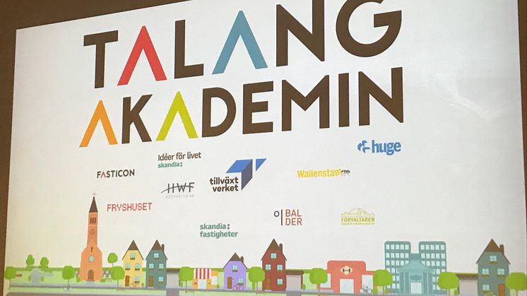 Wallenstam tar aktiv del i Talangakademin