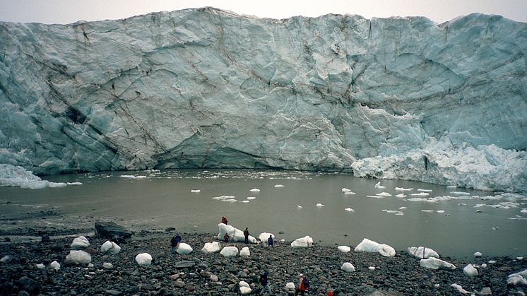Greenland Ice Sheet near Kangerlussuaq, Greenland.