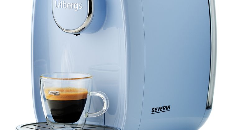 New capsule machines at Löfbergs
