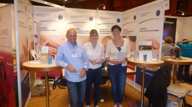 Osteopathen bei der „VITAL 2015“ in Pforzheim