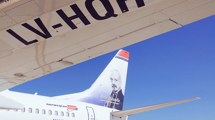 ​Norwegian ha iniciado hoy sus vuelos domésticos en Argentina