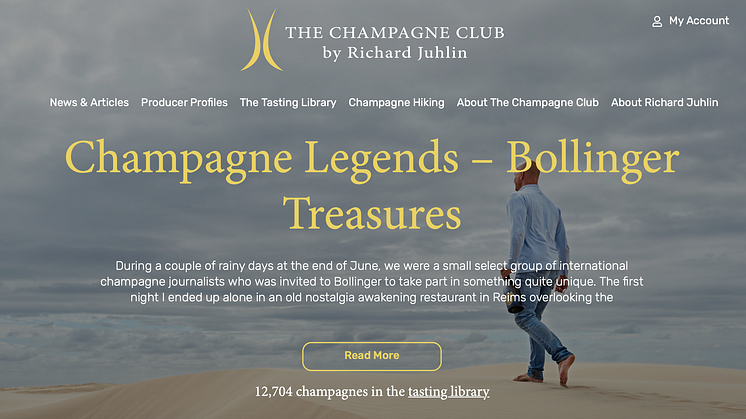 New digital platform champagneclub.com