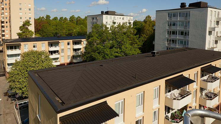 SKB byggde sina första lägenheter i Farsta redan 1958 och har nu tilldelats ännu en markanvisning där. Foto: Per Lundström