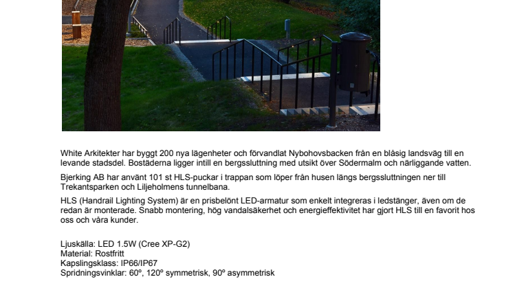 Fox lyser upp Nybohovsbacken