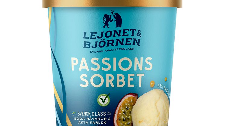 Passion sorbet Lejonet&Björnen