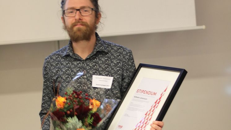 Växjö Energi delar ut Bioenergistipendium till masterstudent vid Linnéuniversitetet