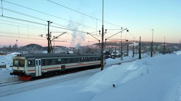 Premiär Snötåget