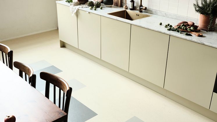 Marmoleum Click i kök