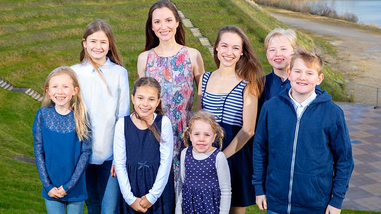 Maria og de 7 Von Trapp børn