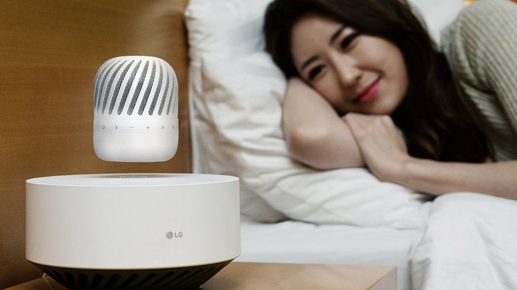 LG annoncerer svævende Bluetooth-højttalere