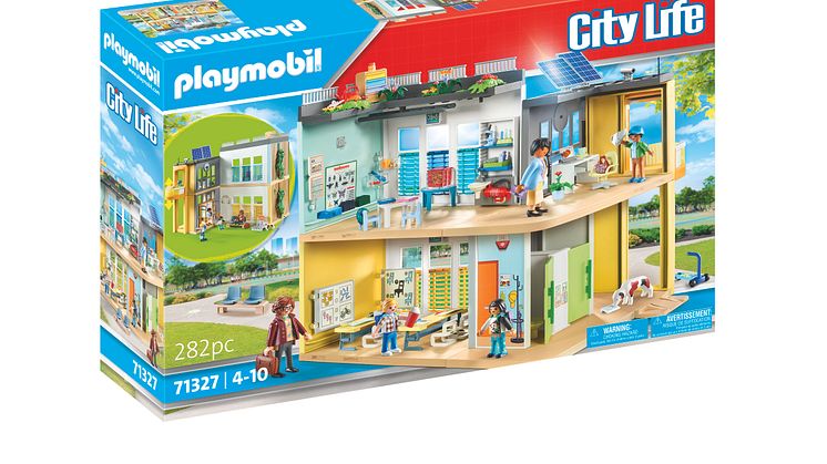 Große Schule (71327) von PLAYMOBIL