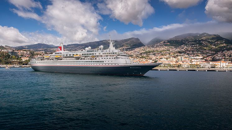Fred. Olsen Cruise Lines’ Boudicca returns to Liverpool 