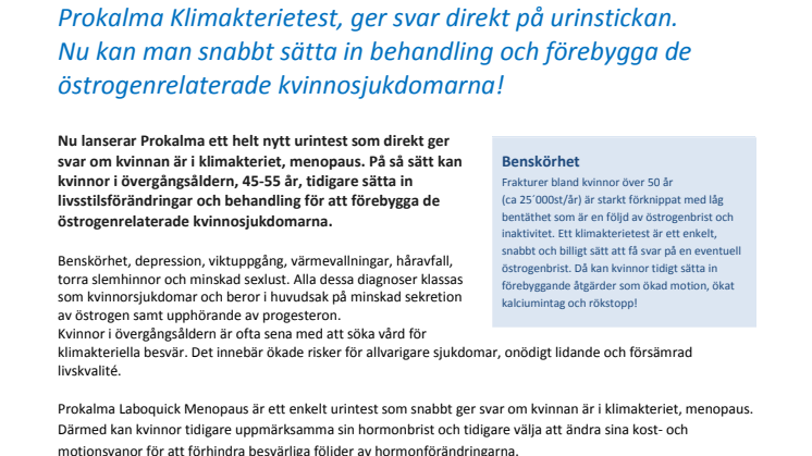 Klimakterietest