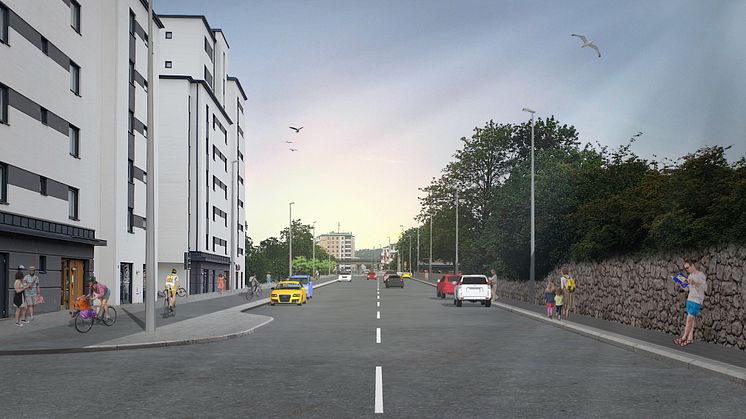 Visionsbild Helsingborg kv Böljan
