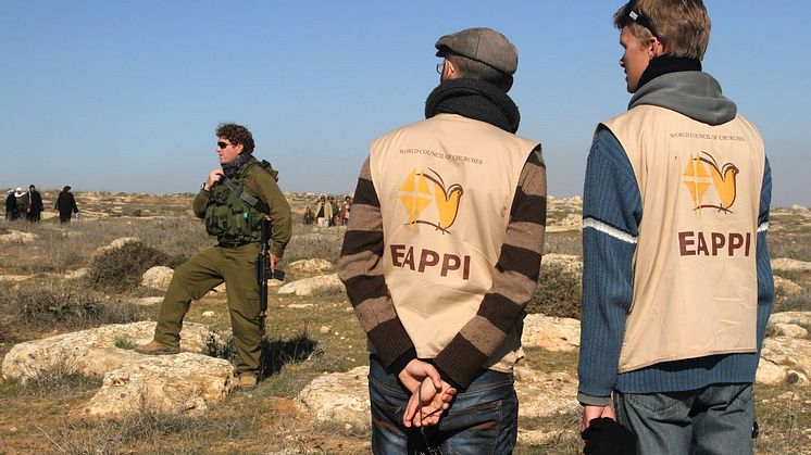 Vädjan från Kyrkornas världsråd om extra följeslagare till palestinsk by