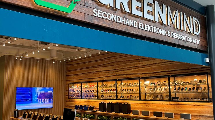 Med tilbud til kostpris giver second-hand-elektronikkæden GreenMind forbrugerne et alternativ til at købe ny og miljøbelastende elektronik på Black Friday. Foto: PR.